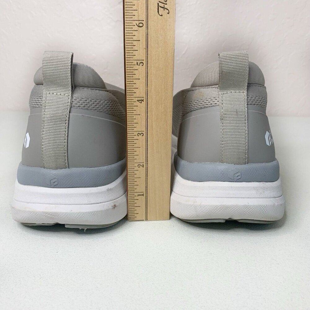 FitVille Marca Slip On Walking Sneaker Womens 10 Wide Light Khaki Gray Comfort - Picture 7 of 9